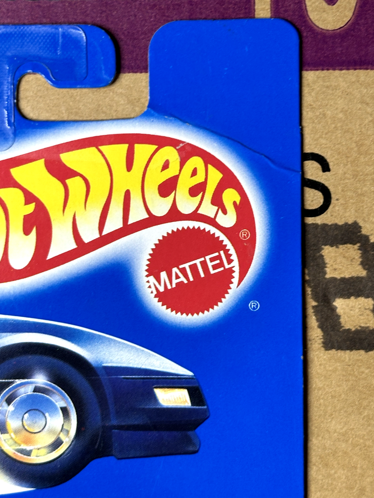 1991 Hot Wheels Blue Card Twin Mill II Green Ultra Hots (Card Damage)
