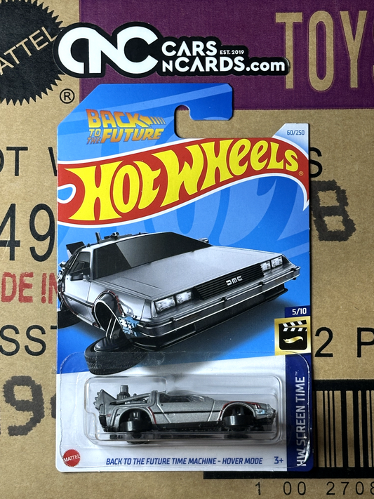 2024 Hot Wheels HW Screen Time Back To The Future Time Machine (Crushed Blister)