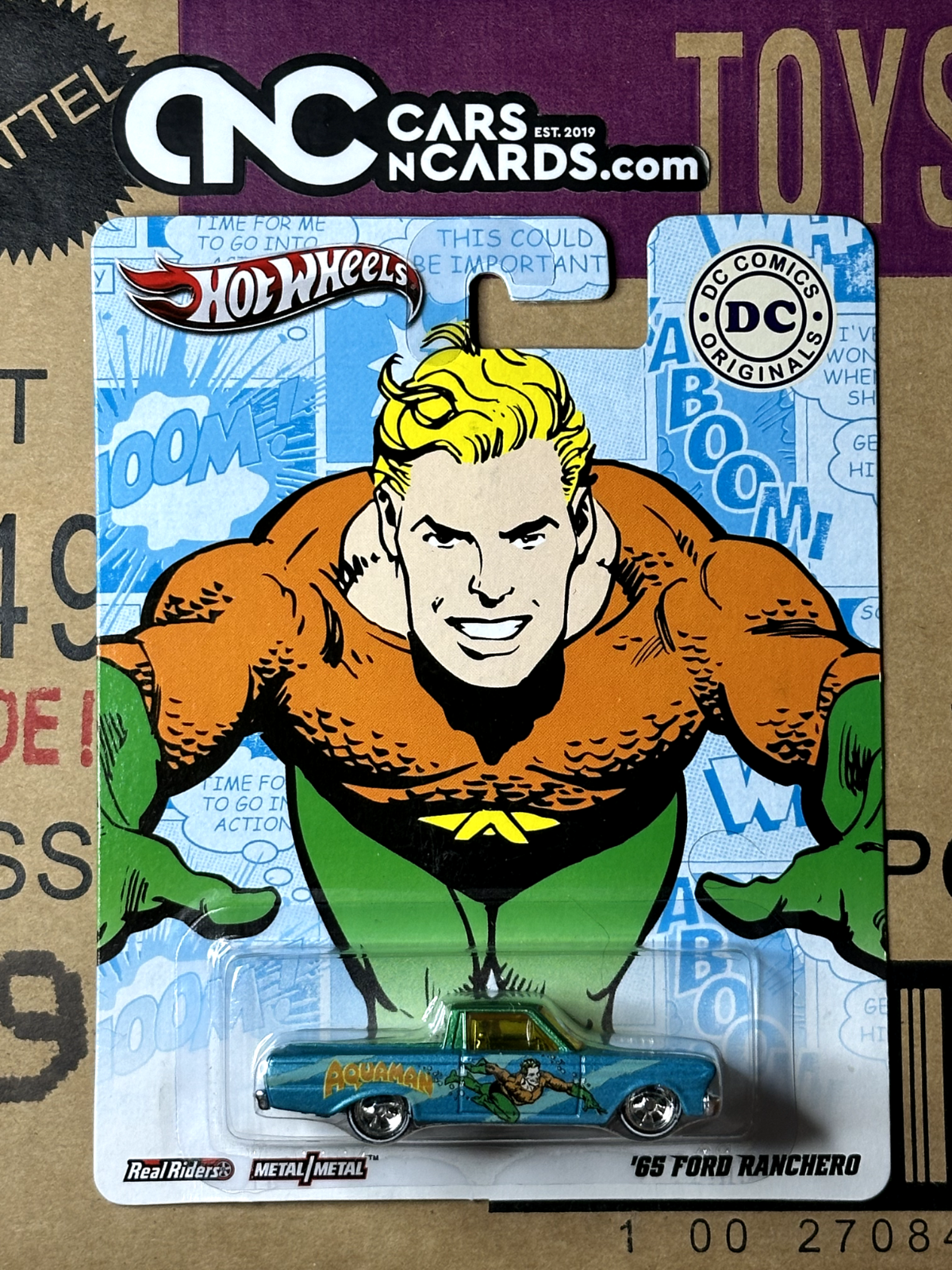 2011 Hot Wheels DC Comics Aquaman '65 Ford Ranchero