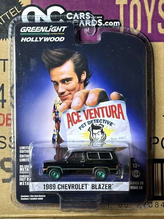 Greenlight Green Machine Chase 1989 Chevrolet Blazer Ace Ventura