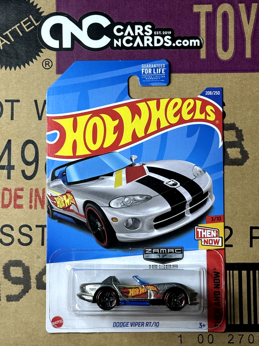 2022 Hot Wheels Then And Now 3/10 Zamac Dodge Viper RT/10