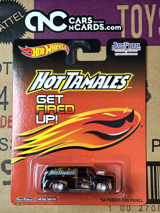 2013 Hot Wheels Premium Just Born Hot Tamales Get Fired Up '56 Ford F-100 Panel