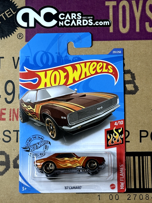 2020 Hot Wheels HW Flames #4/10 '67 Camaro