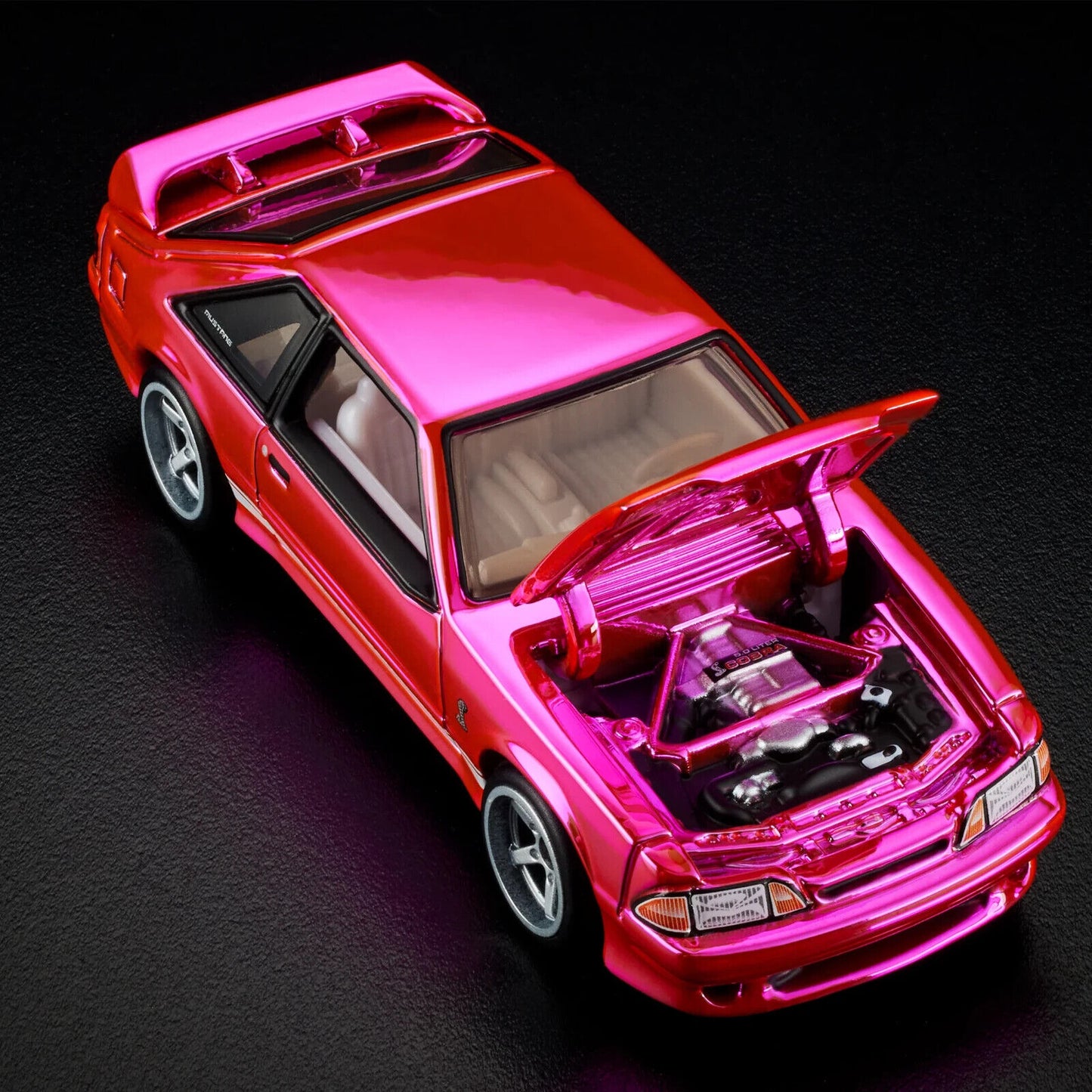 2024 Hot Wheels RLC Exclusive 1993 Ford Mustang Cobra R Pink With Protector