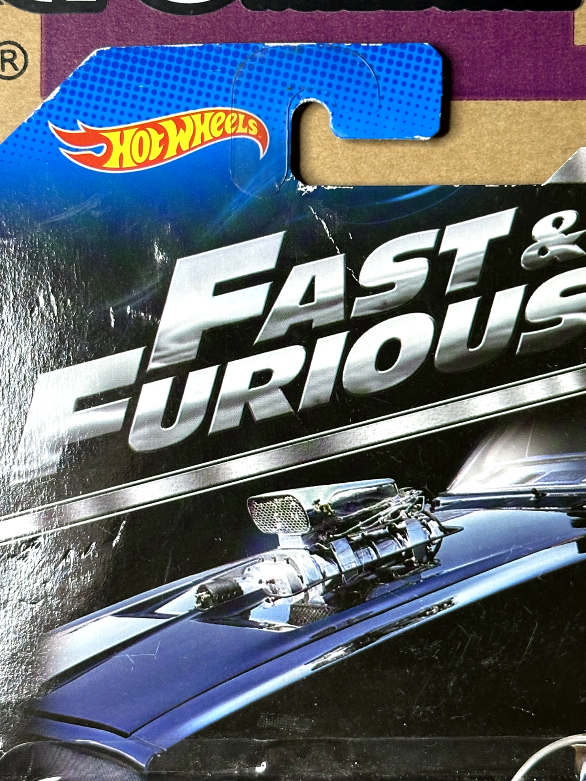 2014 Hot Wheels Fast & Furious 5/8 '72 Ford Gran Torino Sport (Card Crease)