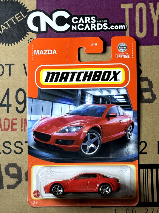 2024 Matchbox 2004 Mazda RX-8 49/100 Red