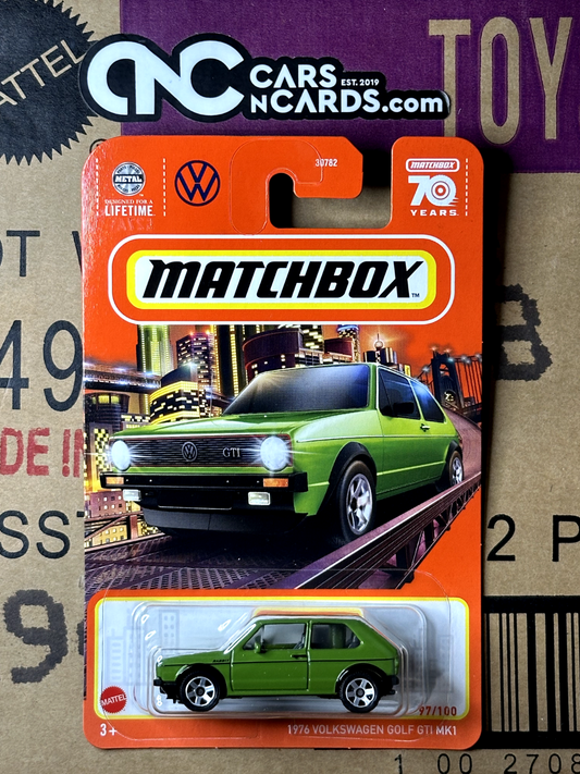 2024 Matchbox 1976 Volkswagen Golf GTI MK1 Green 97/100