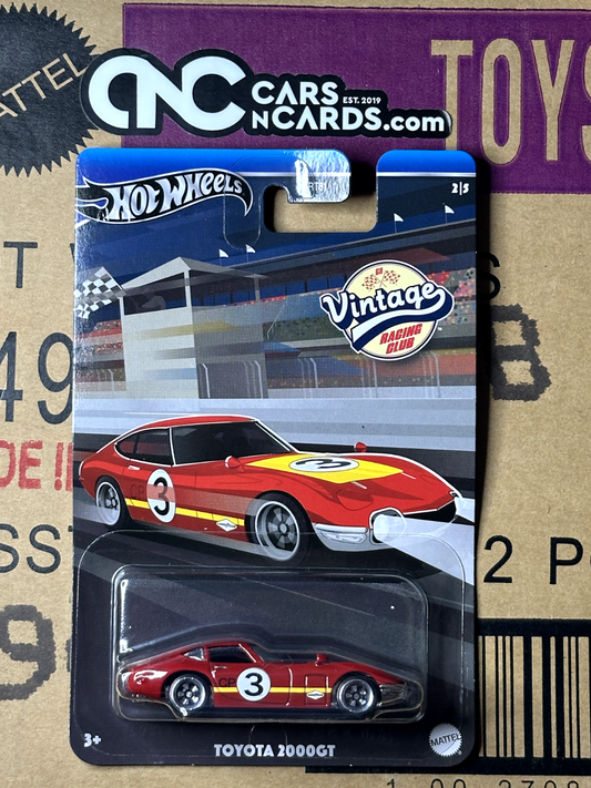 2024 Hot Wheels Vintage Racing Club 2/5 Toyota 2000GT