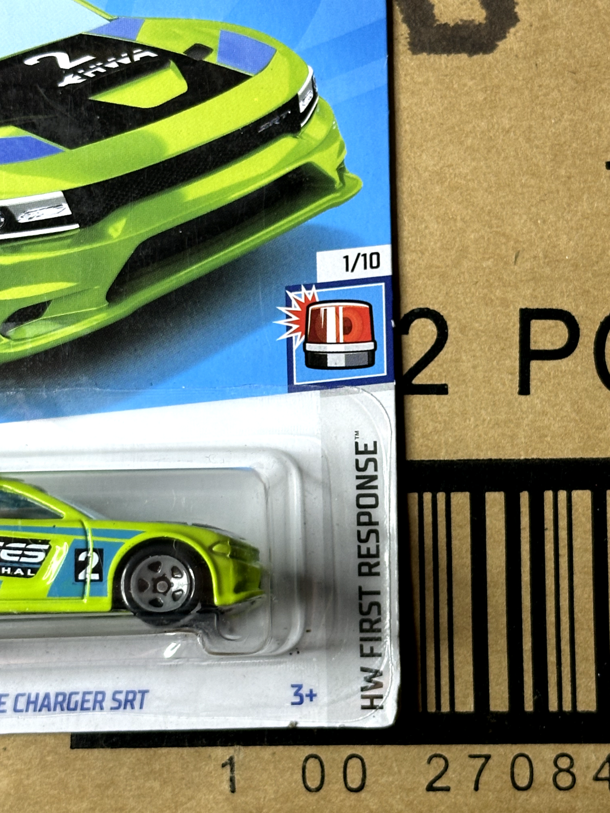 2023 Hot Wheels HW First Response 1/10 '15 Dodge Charger SRT Green