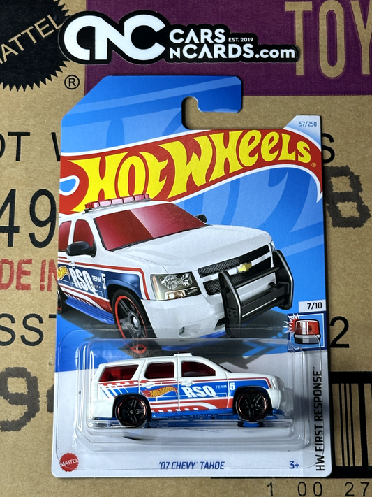2024 Hot Wheels HW First Response 7/10 '07 Chevy Tahoe