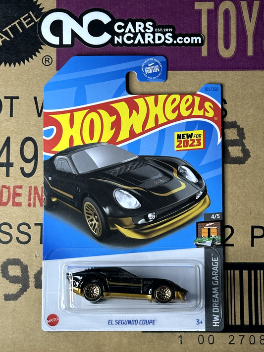 2023 Hot Wheels HW Dream Garage 4/5 El Segundo Coupe Black