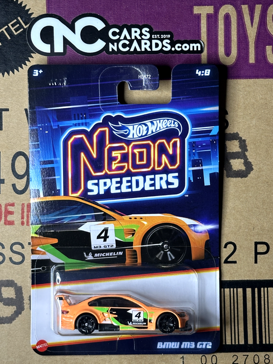 2024 Hot Wheels Neon Speeders 4/8 BMW M3 GT2