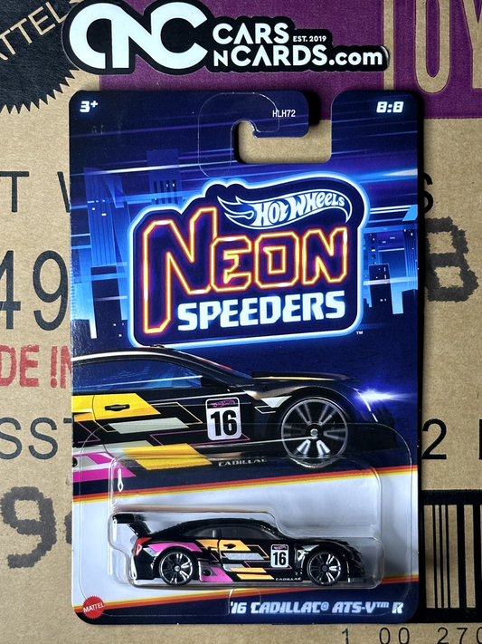 2024 Hot Wheels Neon Speeders 8/8 '16 Cadillac ATS-V R