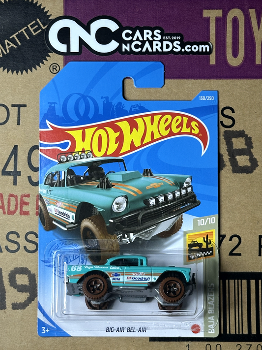 2021 Hot Wheels Baja Blazers 10/10 Big-Air Bel-Air Teal