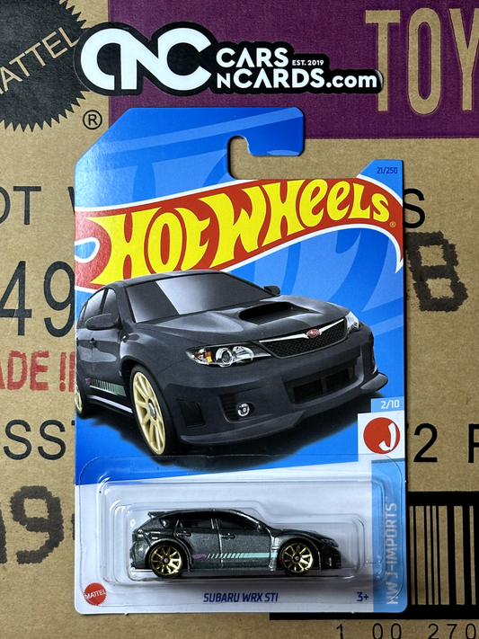 2023 Hot Wheels HW J-Imports 2/10 Subaru WRX STI Gray