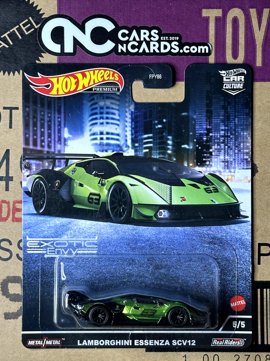2023 Hot Wheels Premium Car Culture Exotic Envy Lamborghini Essenza SCV12 #5/5