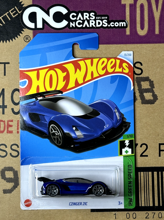 2024 Hot Wheels HW Green Speed 1/10 Czinger 21C Blue