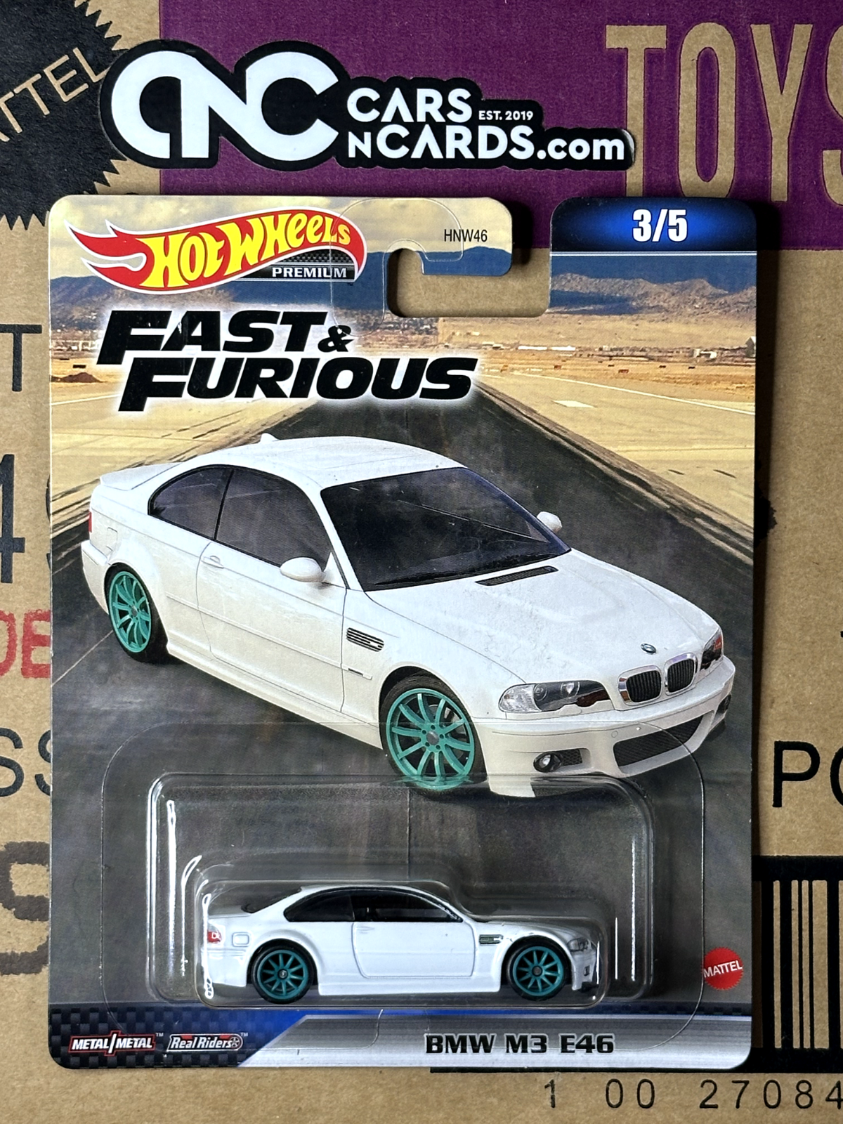 2023 Hot Wheels Premium Fast & Furious 3/5 BMW M3 E46