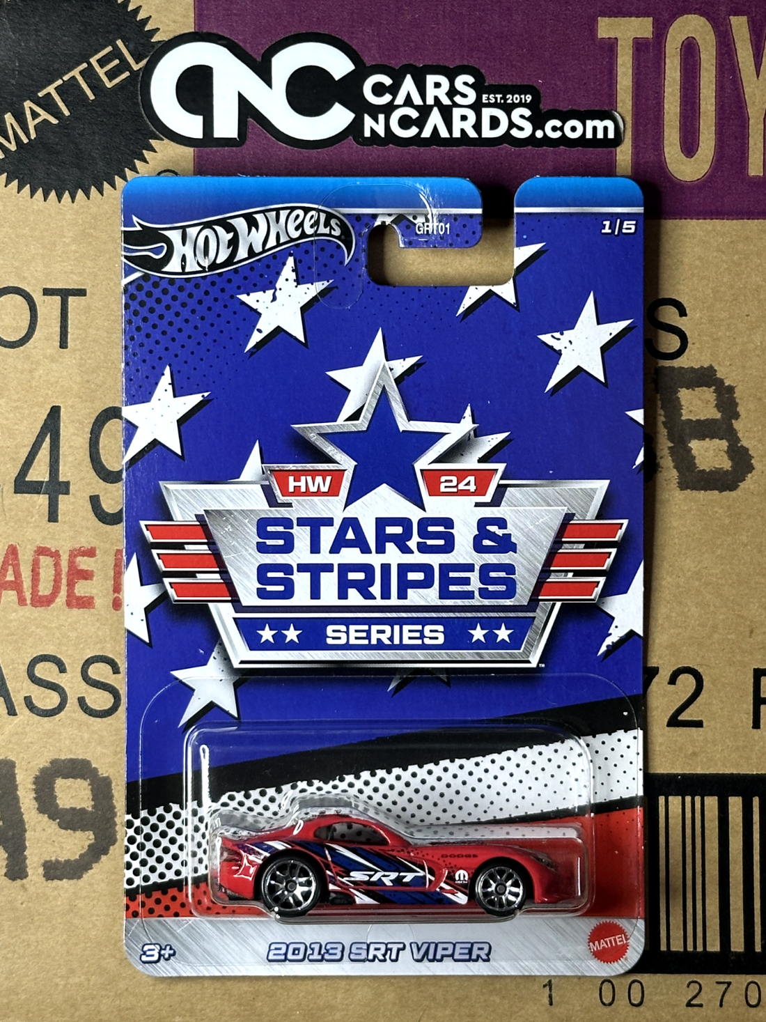 Hot Wheels HW STARS & STRIPES ミニカーセット 2024 Hot Wheels HW Stars & Stripes Series Full Set of 5 Cars