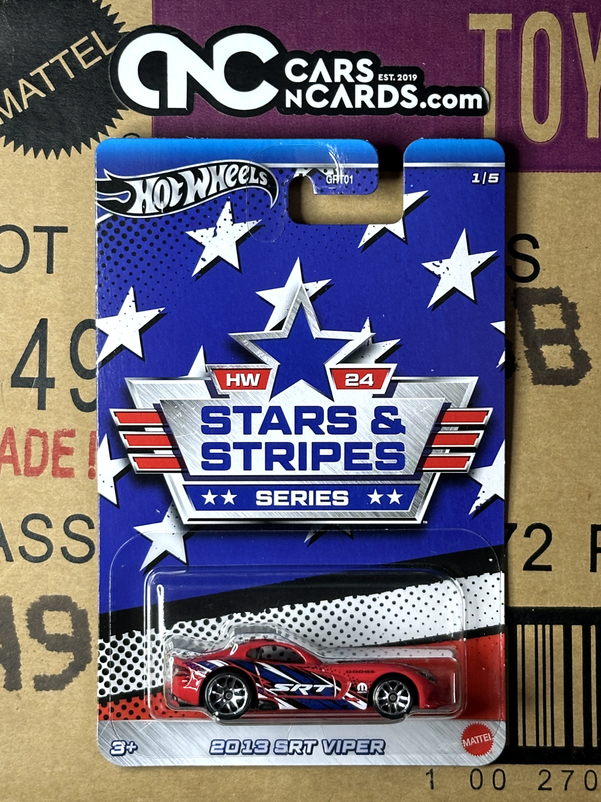 2024 Hot Wheels HW Stars & Stripes Series Full Set of 5 Cars