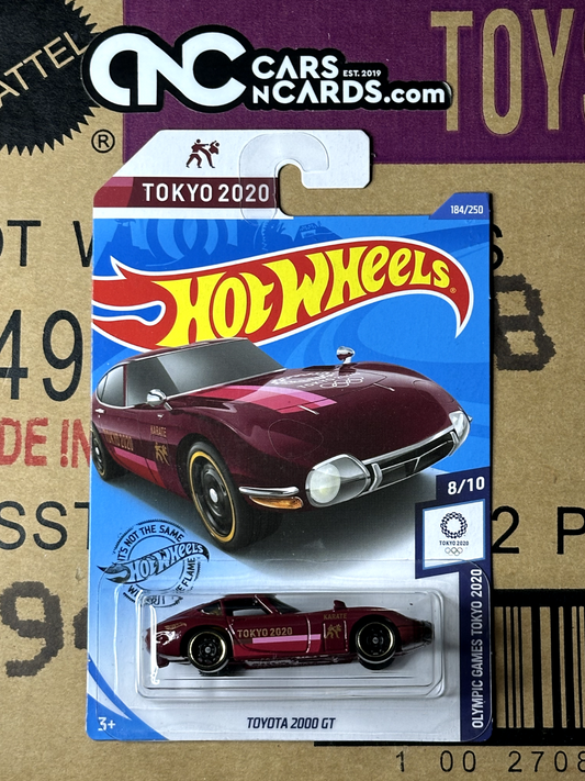 2020 Hot Wheels Olympic Games Tokyo 2020 #8/10 Toyota 2000 GT Red