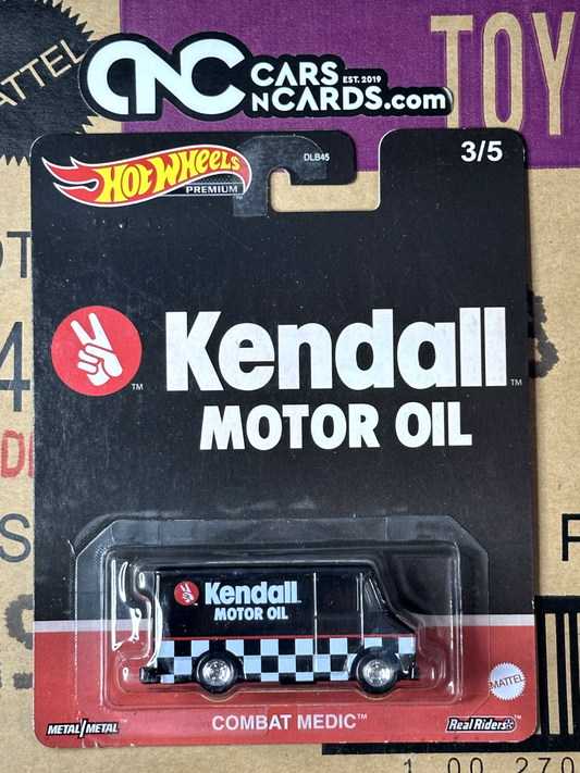 2023 Hot Wheels Pop Culture Vintage Oil 3/5 Kendall Combat Medic (Bent Corner)
