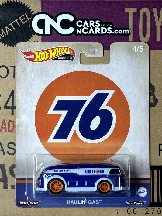 2023 Hot Wheels Pop Culture Vintage Oil 4/5 Union 76 Haulin' Gas (Card Crease)