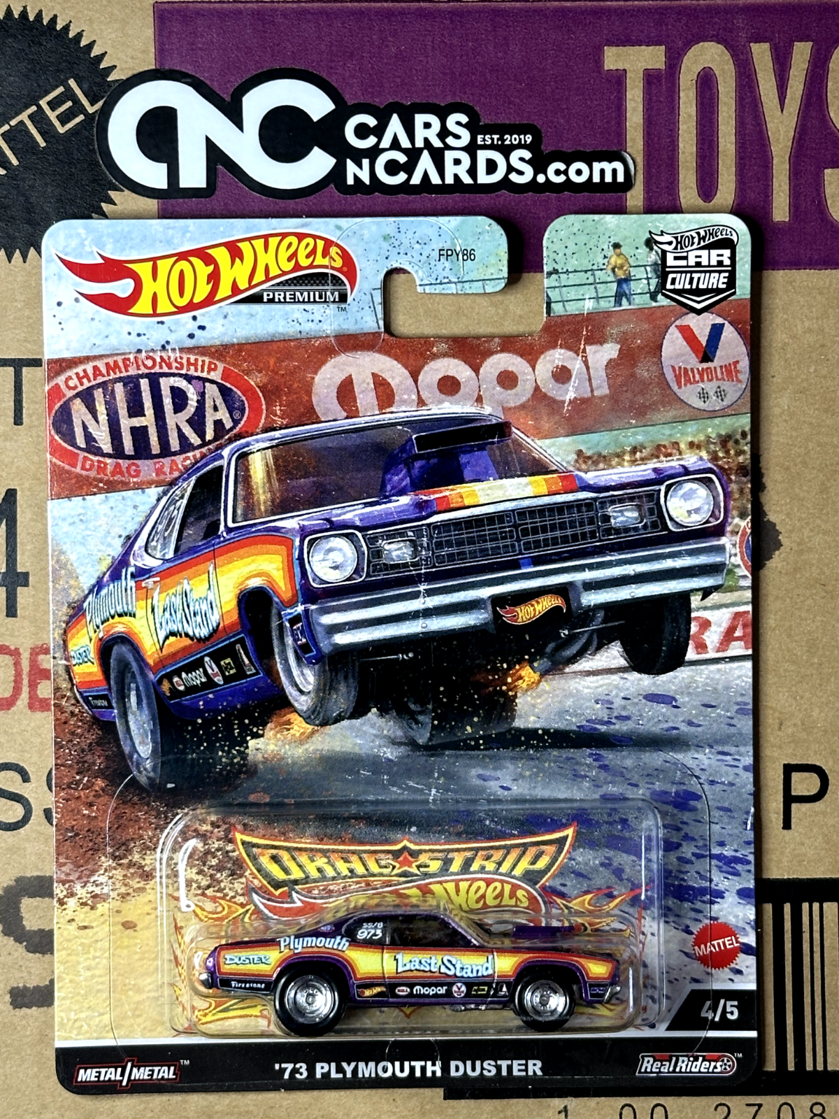 2023 Hot Wheels Premium Car Culture Dragstrip Demons 4/5 '73 Plymouth Duster