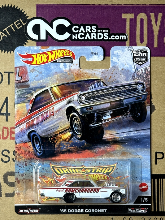 2023 Hot Wheels Premium Car Culture Dragstrip Demons 1/5 '65 Dodge Coronet
