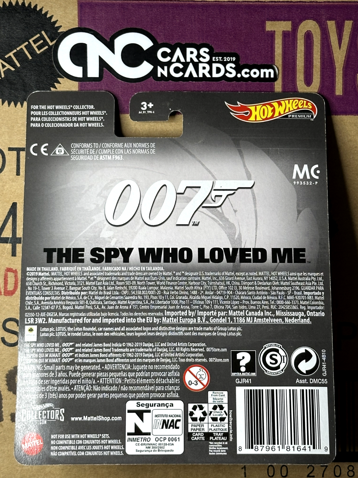 2020 Hot Wheels Premium Pop Culture 007 The Spy Who Loved Me Lotus Esprit S1
