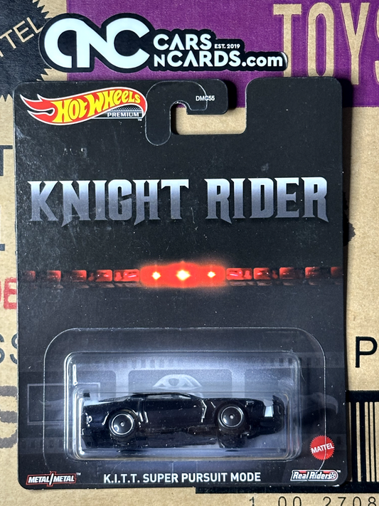 2020 Hot Wheels Premium Knight Rider K.I.T.T Super Pursuit Mode (Rough Edges)