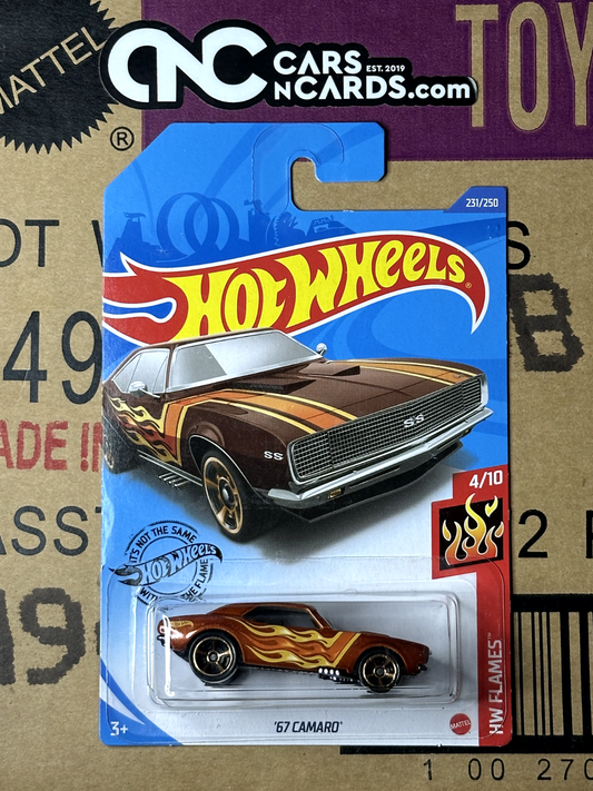 2020 Hot Wheels HW Flames 4/10 '67 Camaro