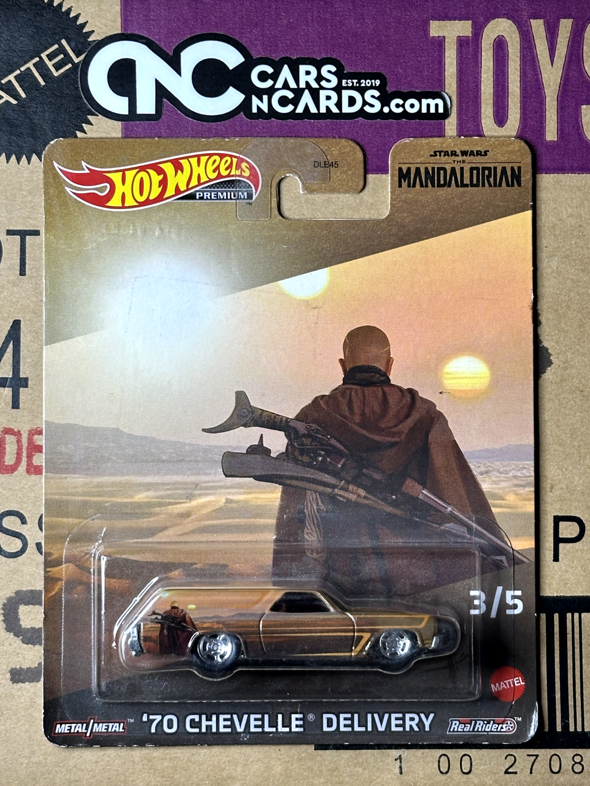 2023 Hot Wheels Premium Pop Culture 3/5 Mandalorian '70 Chevelle Delivery