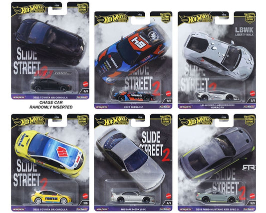 2024 Hot Wheels Premium Car Culture Slide Street 2 Factory Sealed Case
