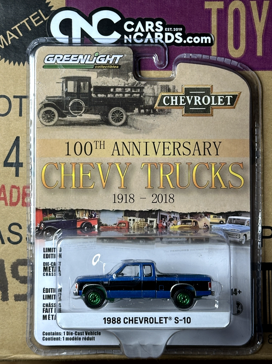 Greenlight Green Machine 100th Anniversary Chevy Trucks Chevrolet S-10