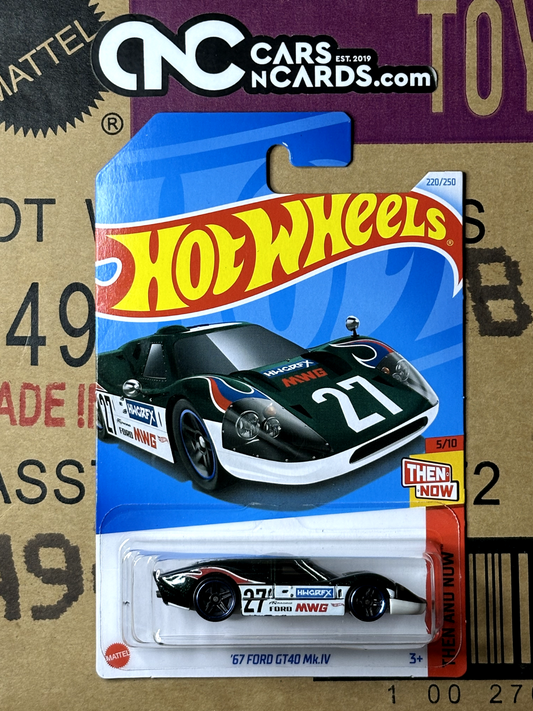 2024 Hot Wheels Then and Now 5/10 '67 Ford GT40 Mk.IV (Soft Corner)