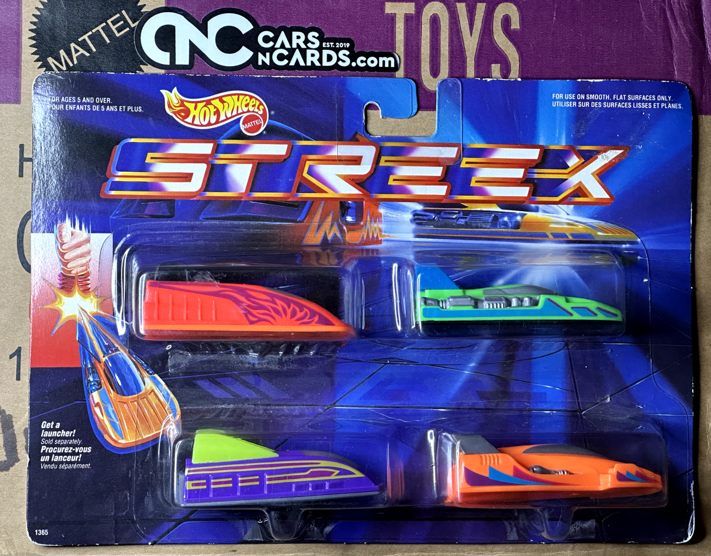 1991 Hot Wheels Streex Machines