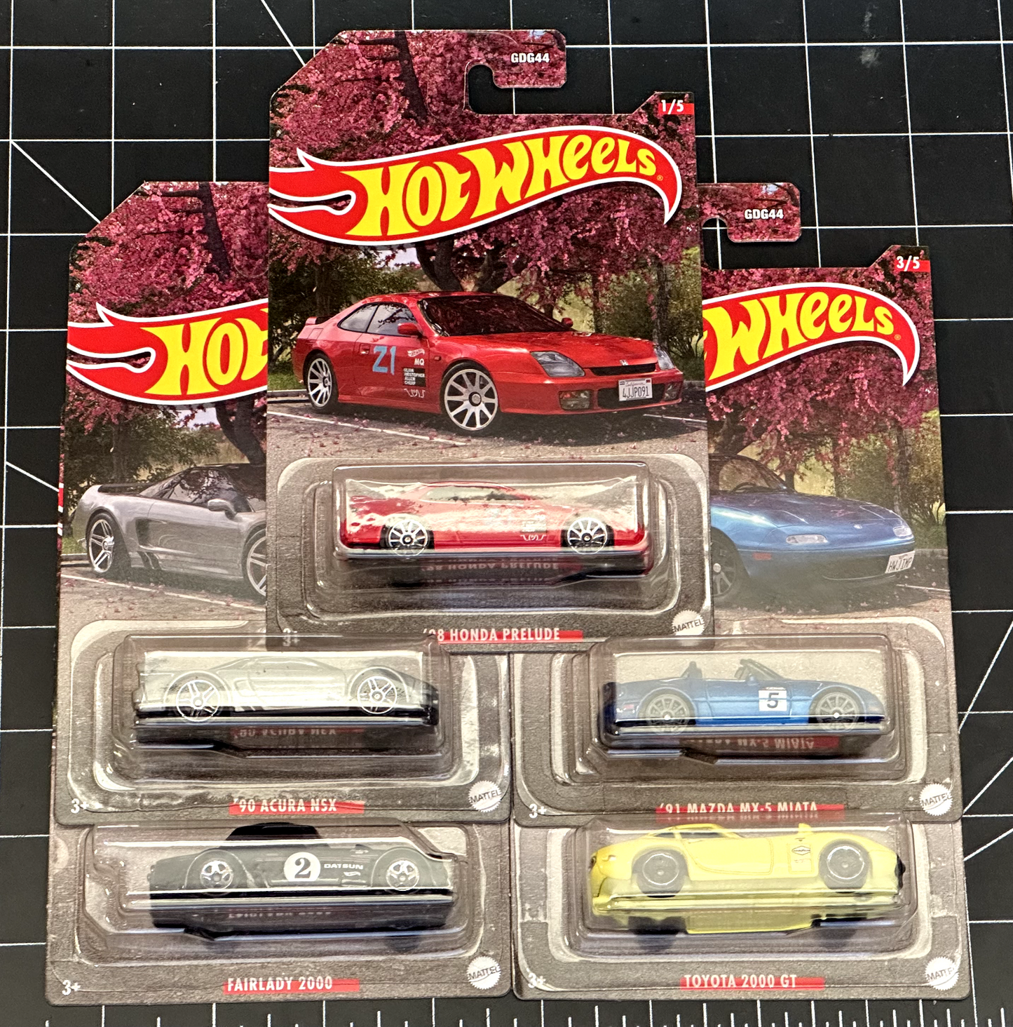 2023 Hot Wheels Japan Classics Full Set of 5 Cars