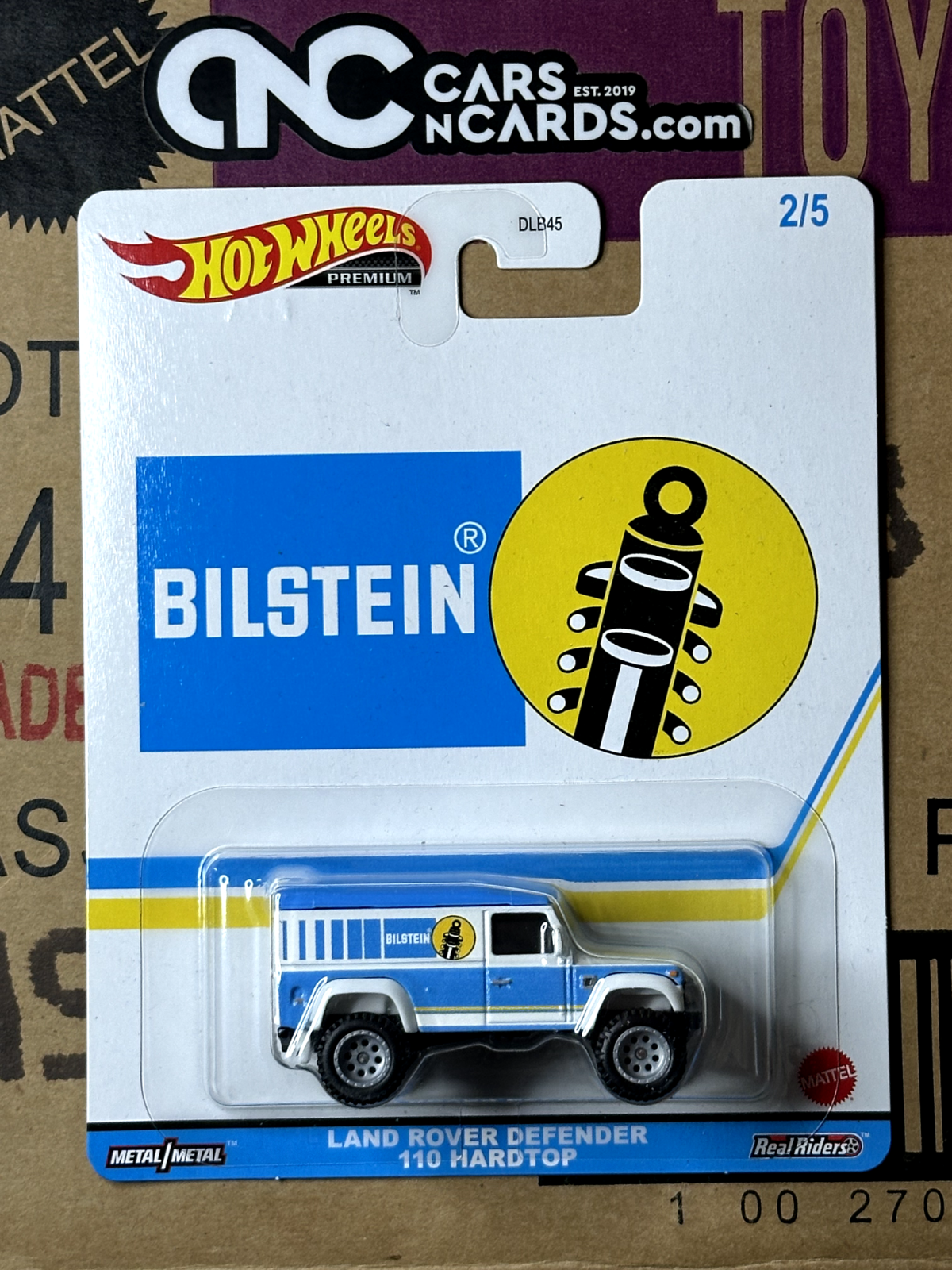 2021 Hot Wheels Premium Real Riders Speed Shop Bilstein Land Rover Defender 110