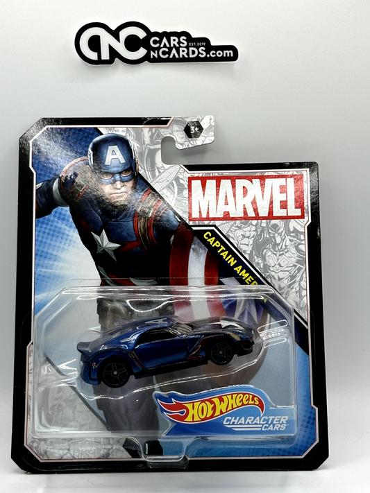 2019 Hot Wheels Character Cars Marvel Captain America