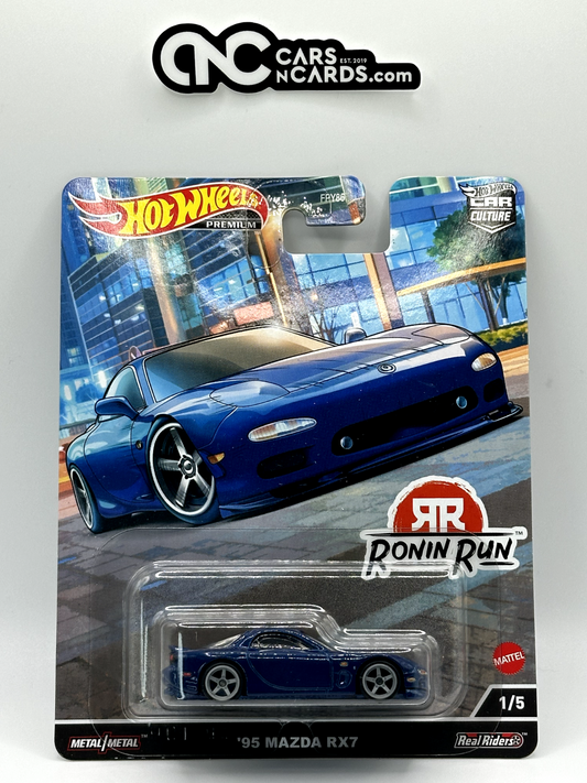 2022 Hot Wheels Premium Car Culture Ronin Run #1/5 '95 Mazda RX7
