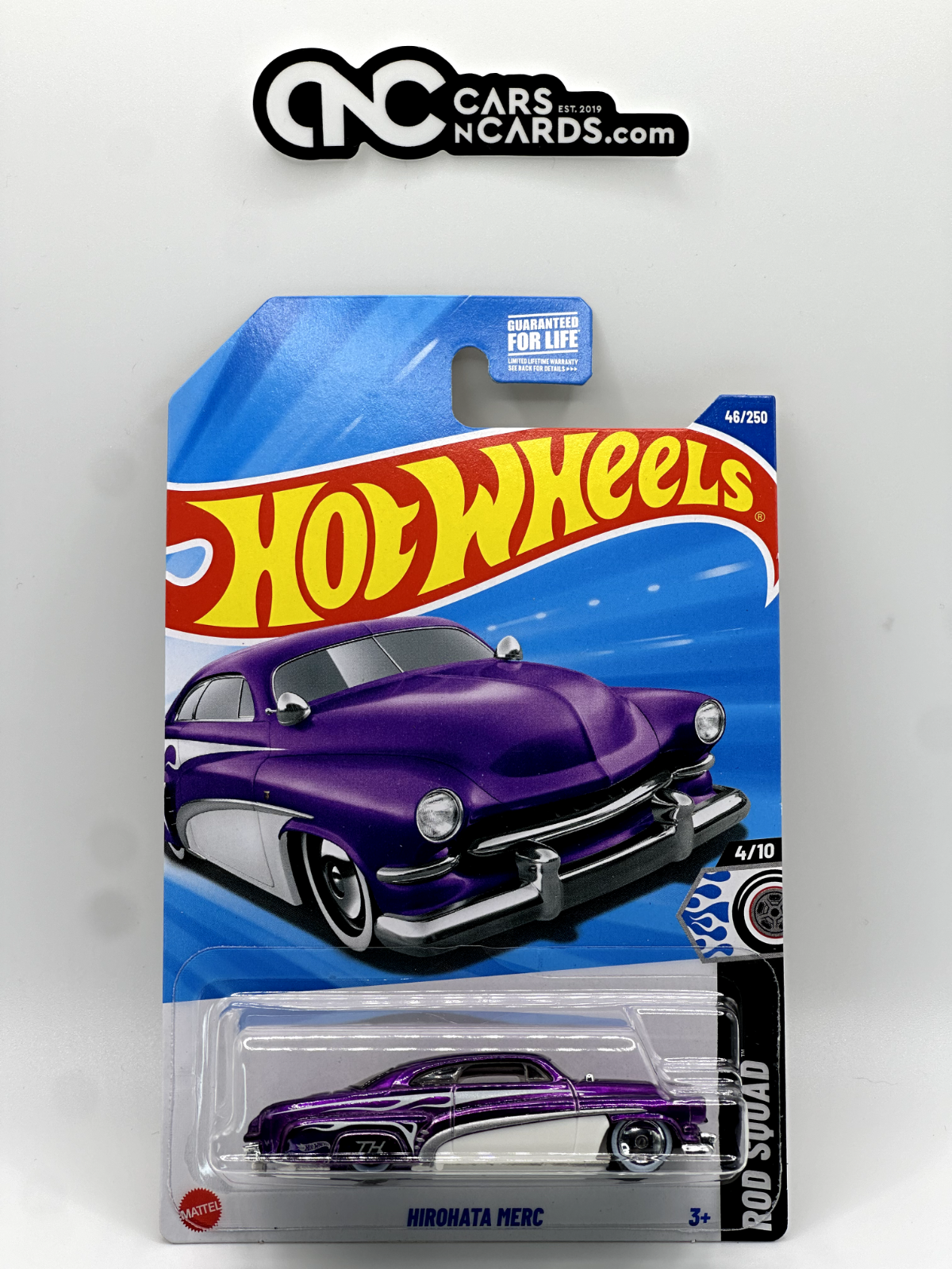 2025 Hot Wheels Super Treasure Hunt Rod Squad Hirohata Merc With Protector