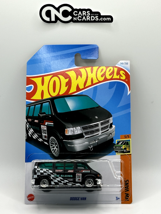 2024 Hot Wheels HW Vans 5/5 Dodge Van HW Racing