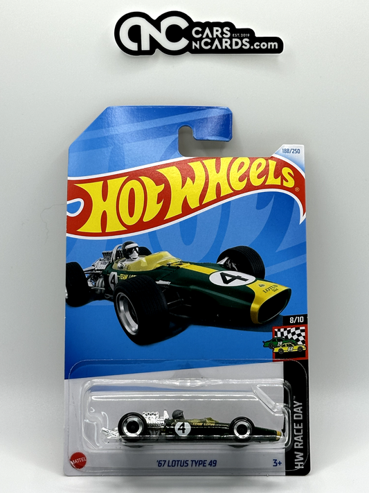 2024 Hot Wheels HW Race Day 8/10 '67 Lotus Type 49