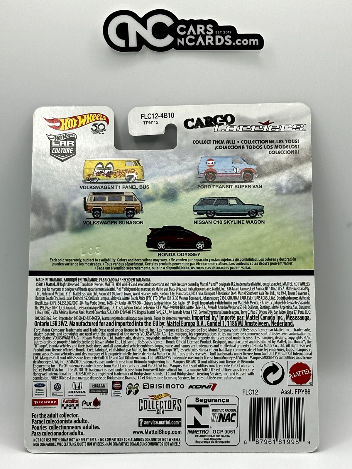2018 Hot Wheels Premium Car Culture Cargo Carriers 3/5 Volkswagen Sunagon