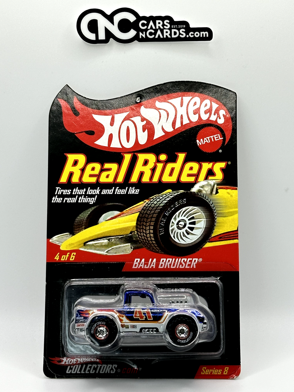 2007 Hot Wheels RLC Real Riders Baja Bruiser 08050/10000 (Card Damage)