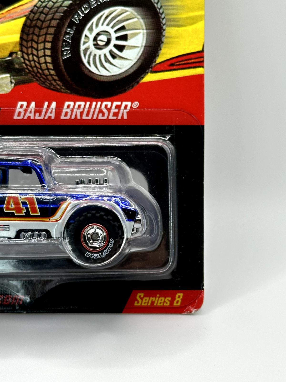 2007 Hot Wheels RLC Real Riders Baja Bruiser 08050/10000 (Card Damage)