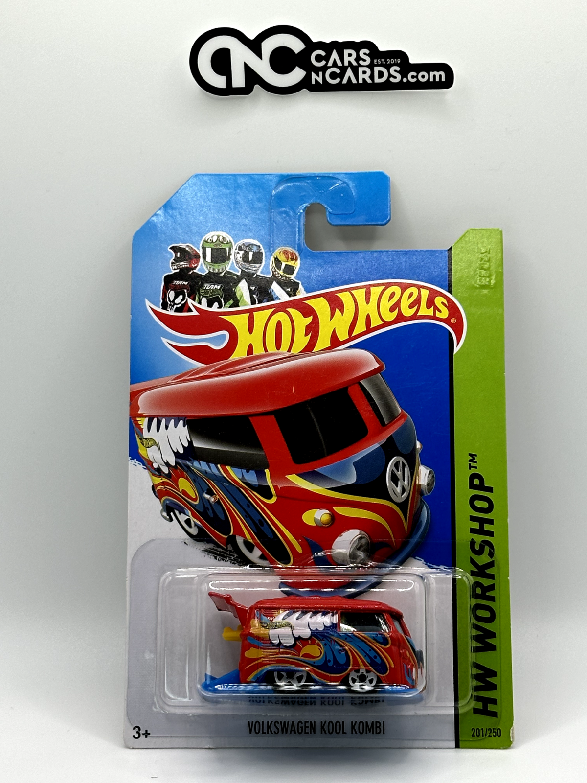 2014 Hot Wheels HW Workshop Volkswagen Kool Kombi Red