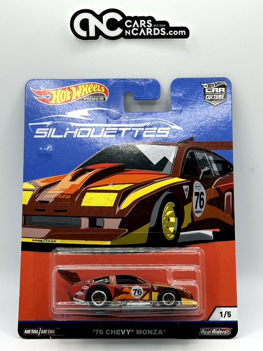 2019 Hot Wheels Premium Car Culture Silhouettes 1/5 '76 Chevy Monza