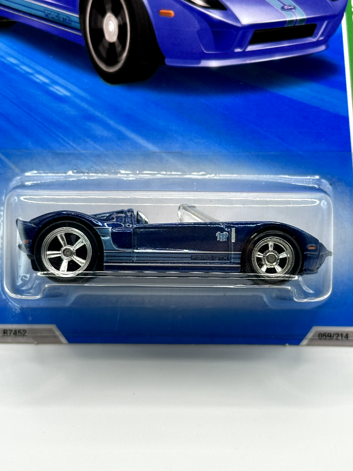 2010 Hot Wheels Super Treasure Hunt 7/12 Ford GTX1 With Protector